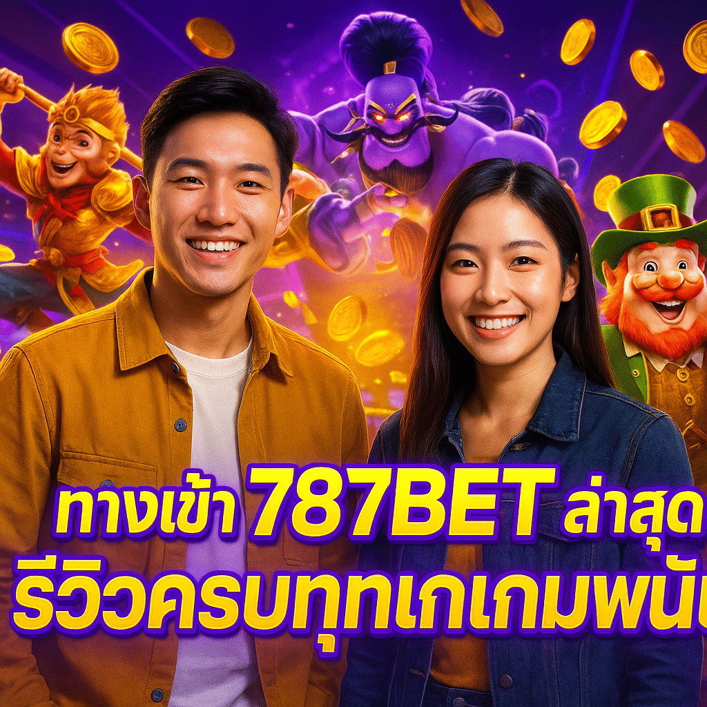 ทางเข้า 787BET ล่าสุด รีวิวครบทุกเกมพนัน