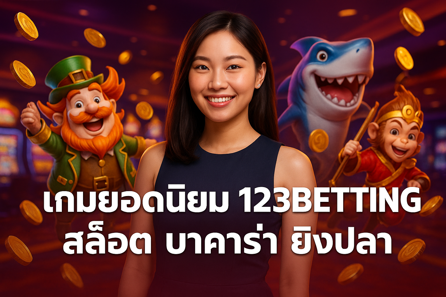 เกมยอดนิยม 123BETTING: สล็อต บาคาร่า ยิงปลา