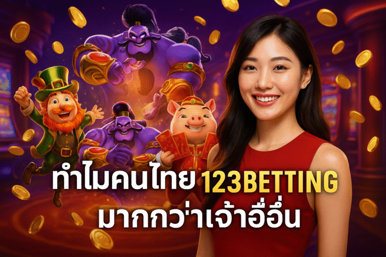 ทำไมคนไทยเลือก 123BETTING มากกว่าเจ้าอื่น